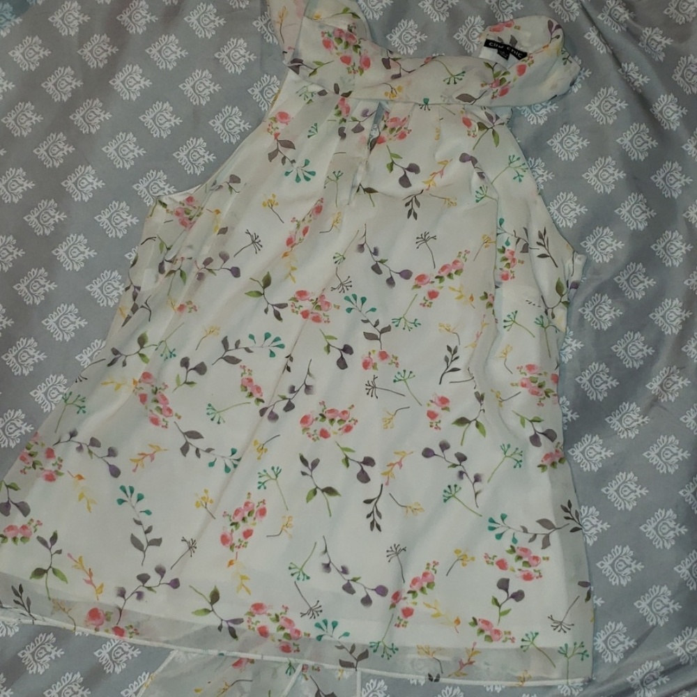 City Chic bow tie top S (16)